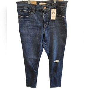 Levi's 311 Shaping Skinny Dark Denim Jean NEW Womens